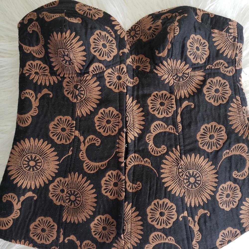 Embroidered Corset